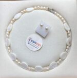 pearl and shell necklace